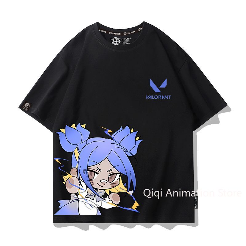 Women'S Accessories Clothing - T-shirt a maniche corte VALORANT Anime
