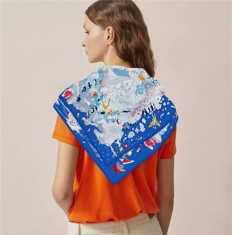 Sciarpa di seta in Twill di se - Silk Scarf Square recensione e prezzo