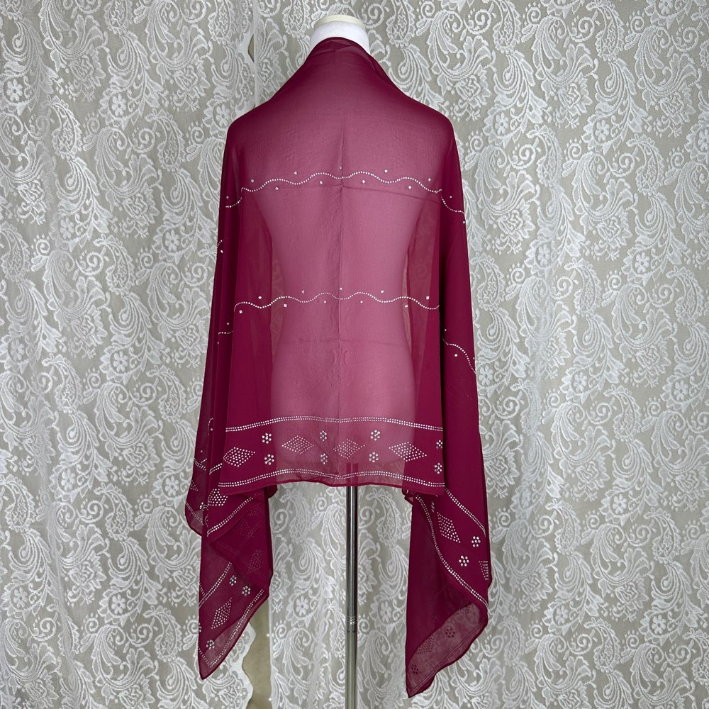 Sciarpa Hijab in Chiffon 70x18 - Women Accessories Dubai recensione e prezzo