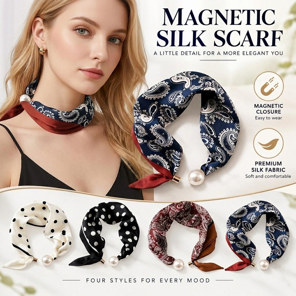 Sciarpa in seta con motivo a p - Silk Scarf Square recensione e prezzo