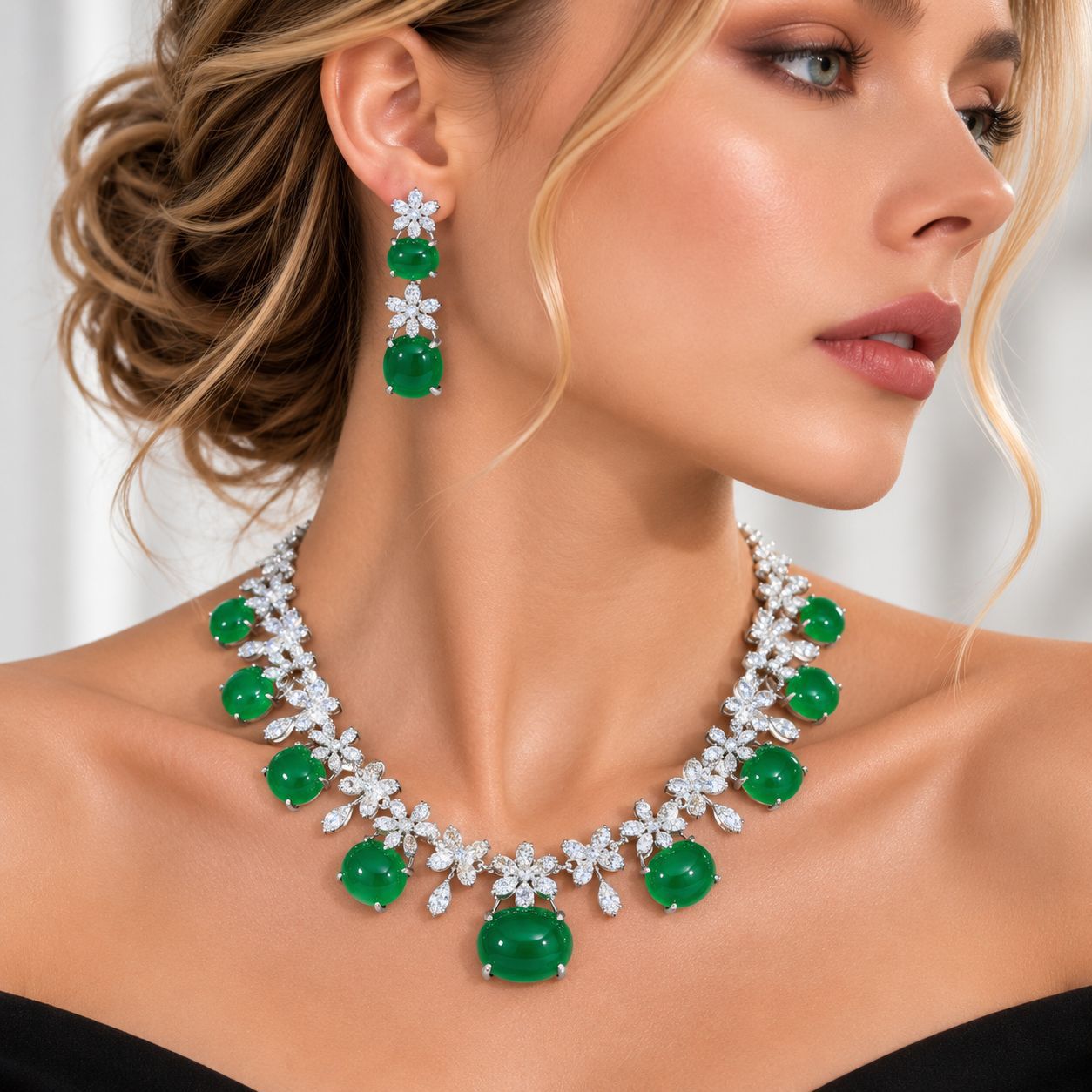 Set di gioielli da sera per do - Women Accessories Dubai recensione e prezzo
