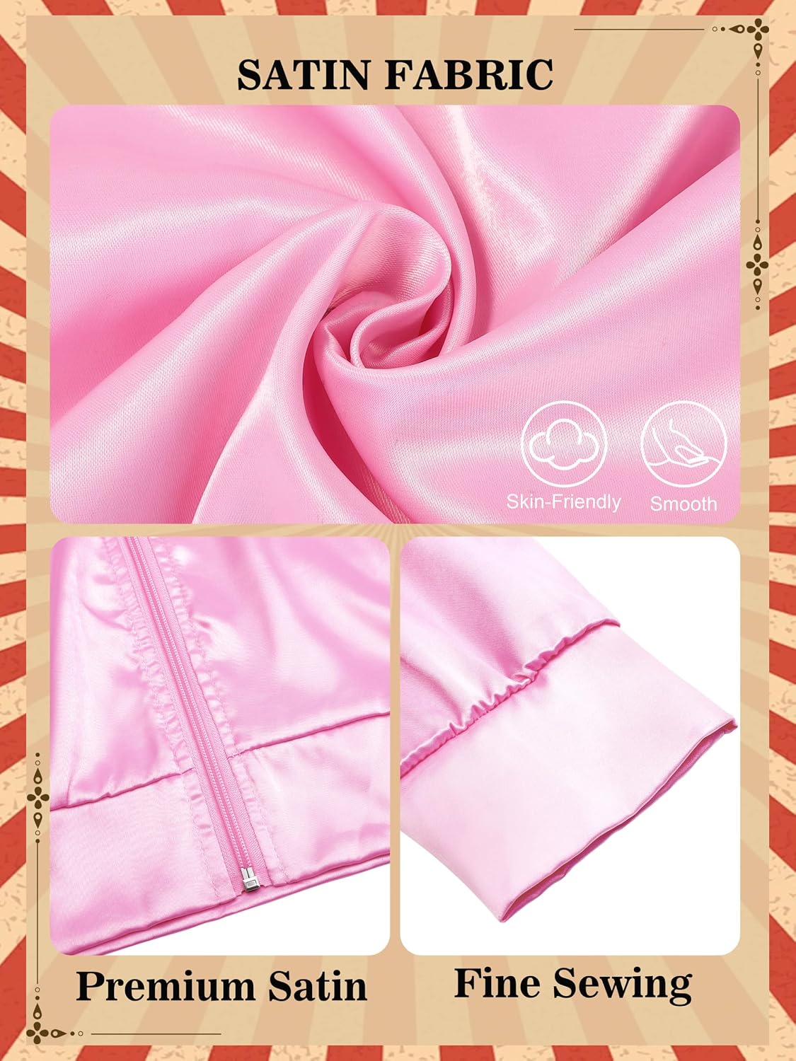 Giacca in raso rosa anni '50 c - Women'S Accessories In The 1950S recensione e prezzo